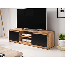 Bestmobilier Robin - meuble TV - 120 cm - style industriel