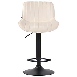 Non Tabouret de bar Lentini velours noir