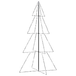 vidaXL Arbre de Noël cône 360 LED d'intérieur/d'extérieur 143x250 cm