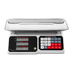 Helloshop26 Balance de contrôle 30 kg / 1 g - 34,1 x 24,1 cm - LCD 14_0000028