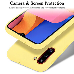 Cadorabo Coque Samsung Galaxy A21 Etui en Jaune pas cher