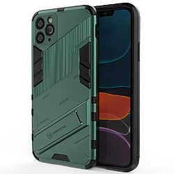 Coque pour iPhone 11 Pro Max Protection Antichoc avec Support TPU Résistant et Pratique - Vert