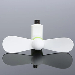 (White) Portable Mini Flexible Bendable Usb Fan For Laptop