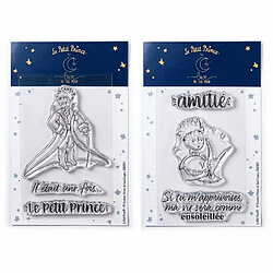 Youdoit 6 Tampons transparents Le Petit Prince Messages et Renard