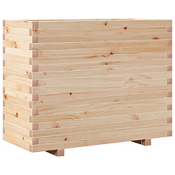 vidaXL Jardinière 90x40x72 cm bois de pin massif