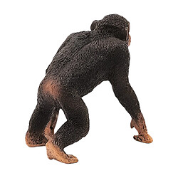 Schleich Figurine Chimpanzé Mâle Wildlife des Forêts Tropicales d'Afrique Marron