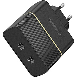 Otterbox OTT0499A Caricabatterie da Muro 50W 1 USB C 30W e 1 USB C 20W Nero