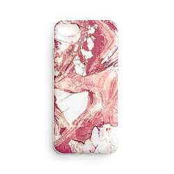 Ozzzo coque en tpu wozinsky gel marbre pour samsung galaxy a03s (166.5) rose