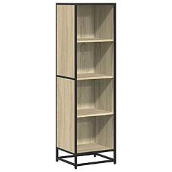 vidaXL Bibliothèque chêne sonoma 40x35x139 cm bois d'ingénierie