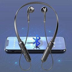 GUPBOO Nouveau Style suspendu sport sans fil Bluetooth casque casque binaural Mini casque de course suspendus musique bouchons d'oreille