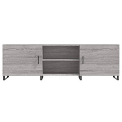 Acheter vidaXL Meuble TV sonoma gris 150x30x50 cm bois d'ingénierie