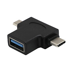 Adaptateur multi-ports USB 2 en 1