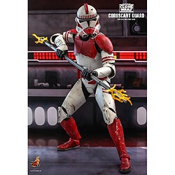 Hot Toys TMS025 - Star Wars : The Clone Wars - Coruscant Guard pas cher