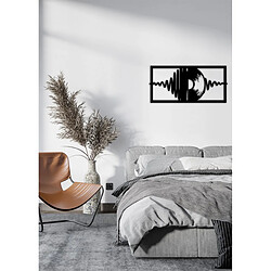 EPIKASA Décoration Murale en Métal Vinyle pas cher