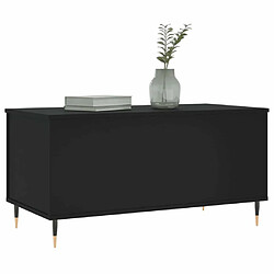 Acheter Maison Chic Tabls basse,Table Console pour salon Noir 90x44,5x45 cm Bois d'ingénierie -MN26246