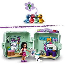 LEGO 41668 Friends Le cube de mode d'Emma – Série 5 jouet de collection portable et de voyage avec mini-poupée