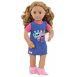 Avis Our generation - Ensemble de pyjama Snuggle Monster - Tenue de pyjama, accessoires et ensembles de jeu pour poupAes de 18 pouces - A partir de 3 ans