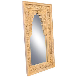 Miroir mural Alexandra House Living Bois de manguier 6 x 106 x 60 cm