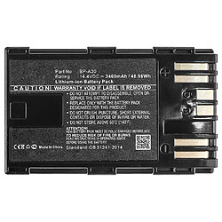 Avis subtel® 2X Batterie Appareil photo BP-A30 pour Canon CA-CP200L EOS C200 EOS C200 PL EOS C200B , 3400mAh