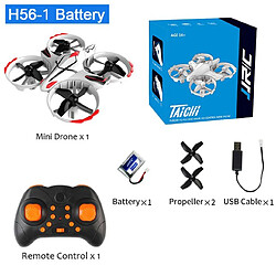 Universal H56 mini drone RC hélicoptère infrarouge détecteur manuel télécommandé quadricoptère enfant, barométrique altitude maintien 3D retournement(Rouge)