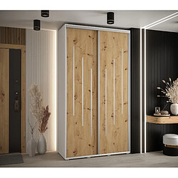 Abiks Meble Armoire DAVOS 8 À Portes Coulissantes 235,2/130/45 2 Portes