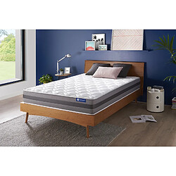 ACTISOM Matelas Ressorts ensachés et mémoire de forme 140x200 cm Maxi épaisseur 5zones de confort