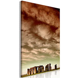 Artgeist Tableau - Clouds Over Stonehenge (1 Part) Vertical [20x30]