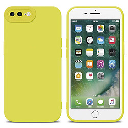 Cadorabo Coque iPhone 7 PLUS / 7S PLUS / 8 PLUS Etui en Jaune