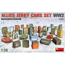 Mini Art Allies Jerry Cans Set Ww2 - Décor Modélisme