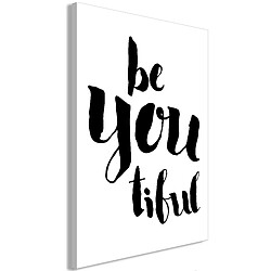 Artgeist Tableau - Be-you-tiful (1 Part) Vertical [20x30]