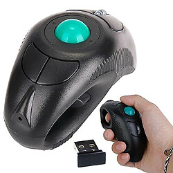 Universal USB Wireless PC ordinateur portable doigt de souris de souris de trackball avec pointeur laser avec pointeur laser