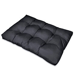 Decoshop26 Coussin de chaise pour intérieur ou extérieur gris 120x80x10 cm DEC021366