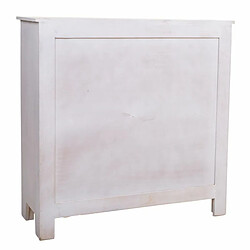 Acheter Console Alexandra House Living Blanc Bois de manguier 33 x 90 x 90 cm