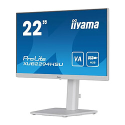 Ecran PC - IIYAMA ProLite XUB2294HSU-W2 - 21.5 FHD - Dalle VA - 1 ms - 75Hz - HDMI / DisplayPort / USB - Pied réglable en haute