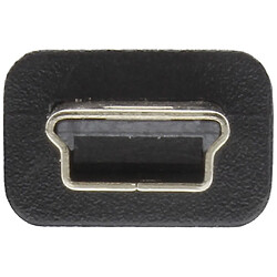 Câble USB 2.0 Mini, InLine®, prise A à Mini-B prise (5 broches.), noir, 5m