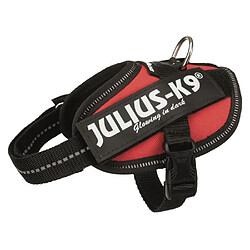 JULIUS K9 Harnais Power IDC Baby 2-XS-S : 33-45 cm - 18 mm - Rouge - Pour chien