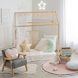 Atmosphera, Createur D'Interieur Cabane de Décoration pour enfant Dream - H. 126 cm - Marron