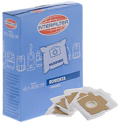 Boîte de 5 sacs microfibres - Aspirateur - ROWENTA, MOULINEX