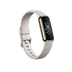 Avis Fitbit Luxe AMOLED Bracelet connecté Or, Blanc