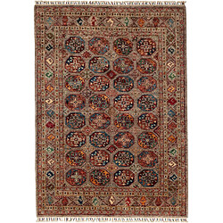 Vidal Tapis de laine 240x173 brun Torkman