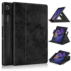 Etui en PU avec support, couleur noir pour Samsung Galaxy Tab A8 10.5 (2021)