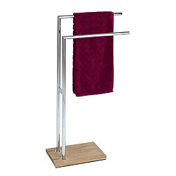 Avis WENKO Porte serviettes scandi Marla - L. 45 x H. 82 cm - Marron