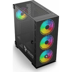 Avis Boîtier ATX/mATX semi-tour Savio SAVGC-RAPTORX1 Noir Multicouleur