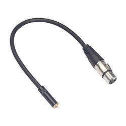 Avis rca / xlr femelle vers xlr male xlr adaptateur câble audio casque ligne 30cm b