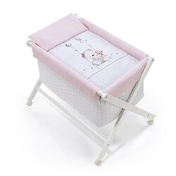 Interbaby Berceau en Croix-Oso -Rose