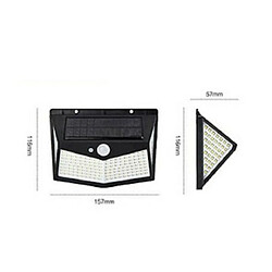 Avis Tradex DE LUMIÈRE PHOTOVOLTAÏQUE SOLAIRE 212LED PROJECTEUR DE JARDIN EXTÉRIEUR TX-9501