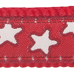 Harnais pour Chien Red Dingo Style Rouge Étoile 30-48 cm