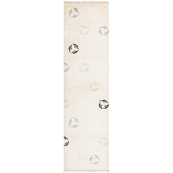 Vidal Tapis de couloir en laine 305x81 beige Darya