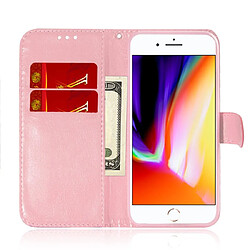 Acheter Wewoo Housse Coque Pour iPhone 7/8 Couleur unie Coloré Boucle Magnétique Horizontale Étui en cuir avec support et fentes cartes et portefeuille et lanière Rose