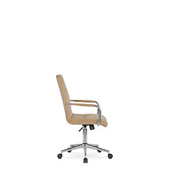 Acheter Vivaldi Fauteuil Pivotant BOSTON Beige Velours